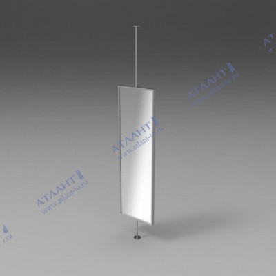 Зеркало прямоугольное пол-потолок