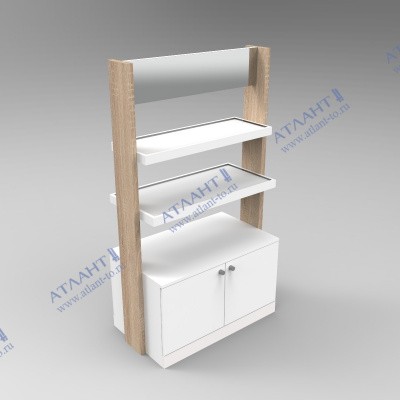 Стойка островная двусторонняя ПСО-3 с зеркалами