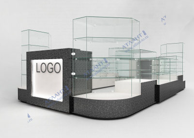 Островной павильон Ступени