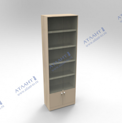 Витрина для вина с прямыми полками застекленная ВВП-3