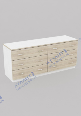Тумба с выдвижными ящиками НБ-8