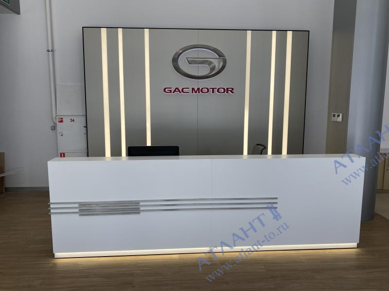 Мебель для автосалона GAC motor